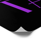 Purple Dancing Flappers Party Poster ポスター (角)