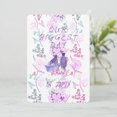 Purple date 招待状 (スタンド正面)