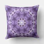 Purple Decorative Holiday Throw Pillow クッション (裏面)