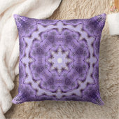 Purple Decorative Holiday Throw Pillow クッション (ブランケット)
