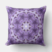 Purple Decorative Holiday Throw Pillow クッション (正面)
