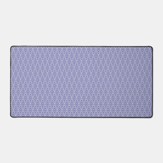 Purple Diamond Pattern Desk Mat デスクマット (正面)