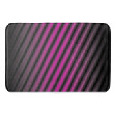 Purple Diffuse Lines バスマット (正面)