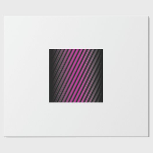Purple Diffuse Lines ラッピングペーパー (フラット)