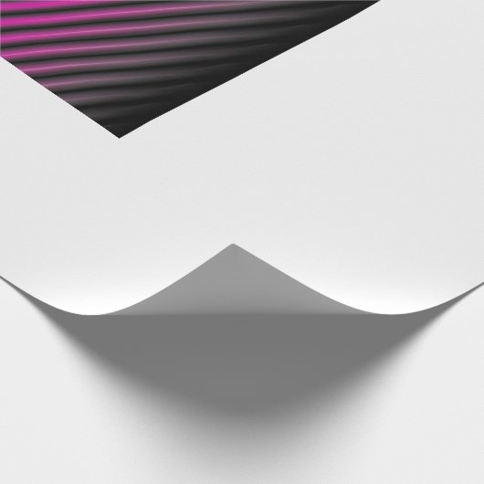 Purple Diffuse Lines ラッピングペーパー (角)