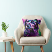 Purple Dog Cushion クッション (椅子)