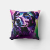 Purple Dog Cushion クッション (正面)