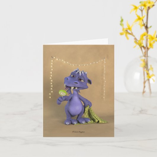 Purple Dragon カード (黄色い花)