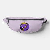 Purple dragon cartoon  ファニーパック (レイダウン)