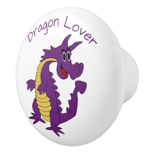 Purple Dragon Design Personalised セラミックノブ (右)