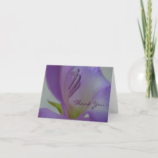 Purple Dream Flower ThankYou Card サンキューカード