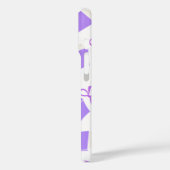 Purple Dreamy Books & Bows Pattern Case-Mate iPhoneケース (裏面 / 左)