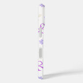 Purple Dreamy Books & Bows Pattern Case-Mate iPhoneケース (裏面 / 右)