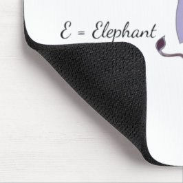 Purple Elephant Mouse Pad - Cute E-Elephant Desk M マウスパッド