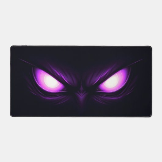Purple Eyes Mouse Pad デスクマット (正面)