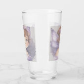 Purple fairy fantasy Glass Cup タンブラーグラス (左)