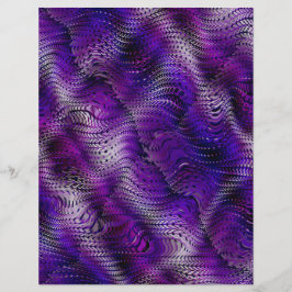 Purple Faux Snakeskin Bulk Scrapbook Paper Pages チラシ