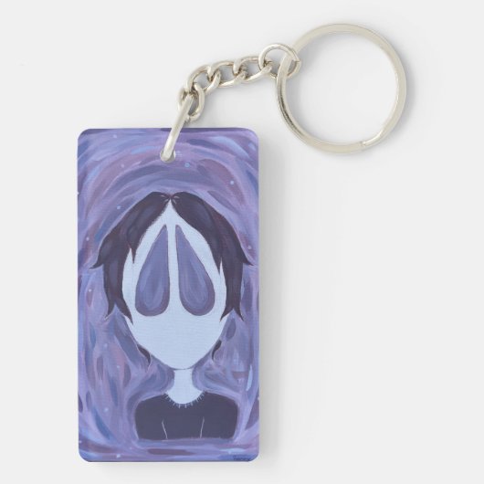 Purple Fella キーホルダー (裏面)