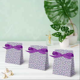Purple Floral Birthday フェイバーボックス