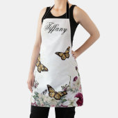 purple Floral bouquet in the blooming garden エプロン (インサイチュ)