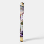 Purple Floral iPhone Case Pastel Flower Pattern Case-Mate iPhoneケース (裏面 / 右)
