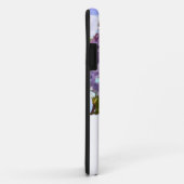 purple Floral photo bouquet inspirational phrase Case-Mate iPhoneケース (裏面/右)