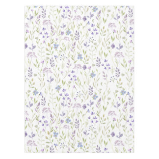 Purple Floral Tablecloth テーブルクロス