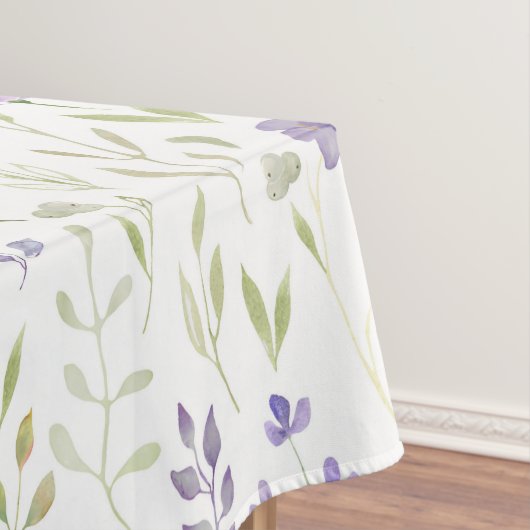 Purple Floral Tablecloth テーブルクロス (インサイチュ)