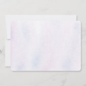 Purple Floral Thank You Fairy Much サンキューカード (裏面)