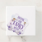 Purple Floral Thank You Fairy Much フェイバータグ (インサイチュ)