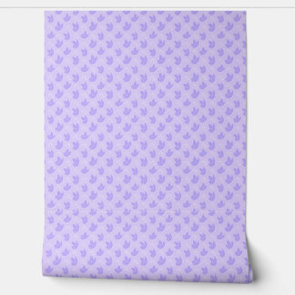 Purple Floral Wallpaper 壁紙