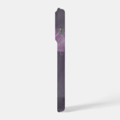 Purple Flower Phone Case iPhoneケース (左側面)