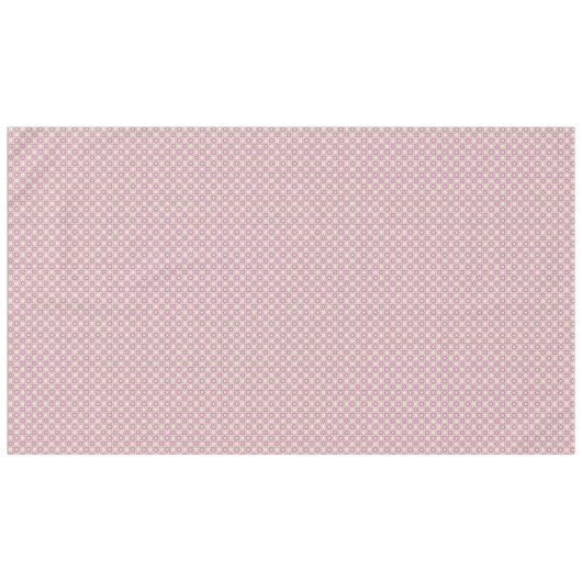 Purple Flower Plaid Pattern Tablecloth テーブルクロス (正面(横))