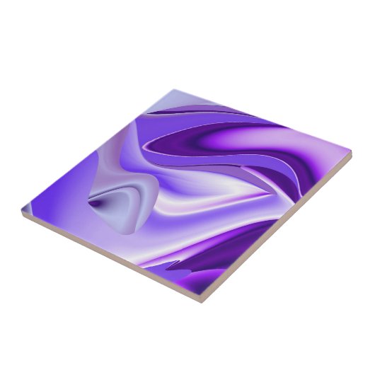 Purple Flower Rainbow Dreams タイル (側面)