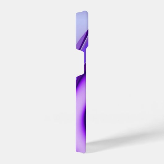 Purple Flower Rainbow Dreams iPhoneケース (右側面)