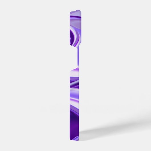 Purple Flower Rainbow Dreams iPhoneケース (右側面)