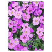 Purple Flowers クリップボード (裏面)