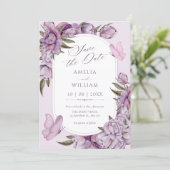 Purple flowers bloom  セーブザデート (スタンド正面)