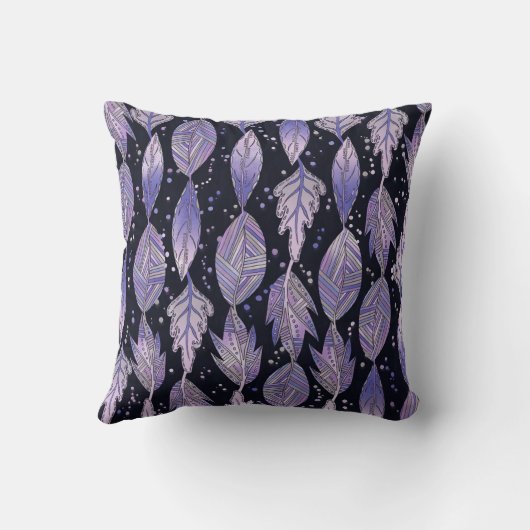 Purple Foliage クッション (裏面)