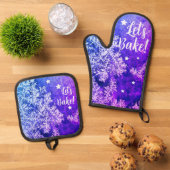 Purple Frost  鍋つかみ&鍋敷きセット (トップダウン)