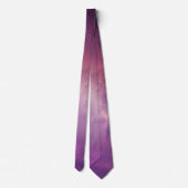 Purple Galaxy With Constellations Tie ネクタイ (裏面)