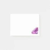 Purple Gem Post-It Notes ポストイット (正面)