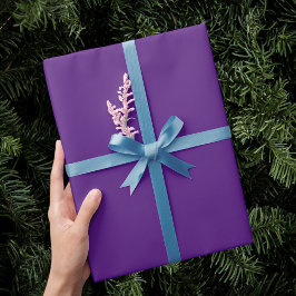 Purple gift wrap, Designer gift wrap ラッピングペーパー