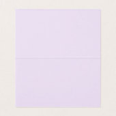 Purple Gingham Coquette Bow Place Card Table Decor (内部フラット)