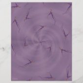 Purple Ginseng Man Bulk Scrapbook Paper Pages チラシ (裏面)