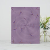 Purple Ginseng Man Scrapbook Paper 2-Sided Page (スタンド正面)