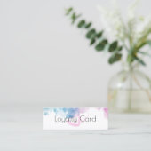 Purple Glitter Luxury Drip Salon  ロイヤリティカード (スタンド正面)