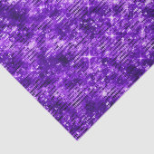 Purple Glitter Sparkle Glam Elegant Design 薄葉紙 (詳細)