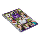 Purple Graduate Photo Collage 2023卒業ギフト ノートブック (右側)