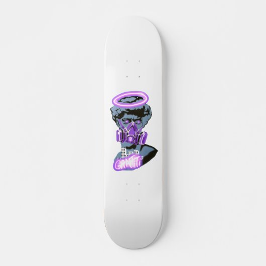 purple graffiti スケートボード (正面)